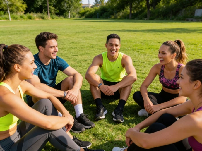 Personas compartiendo una experiencia wellness en comunidad durante Wellness Party Sessions